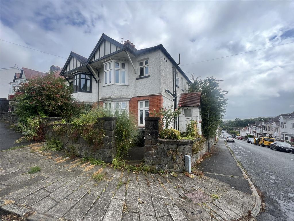 3 bed semidetached house for sale in Pinewood Road, Uplands, Swansea