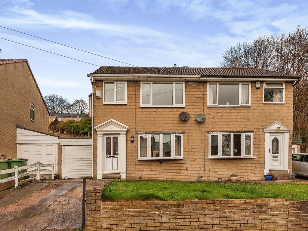 3 bed semidetached house for sale in Longcroft Street, Golcar