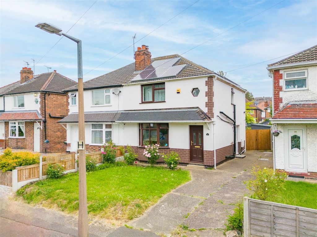 3 bed semidetached house for sale in Chetwynd Road, Chilwell, Nottingham, Nottinghamshire NG9