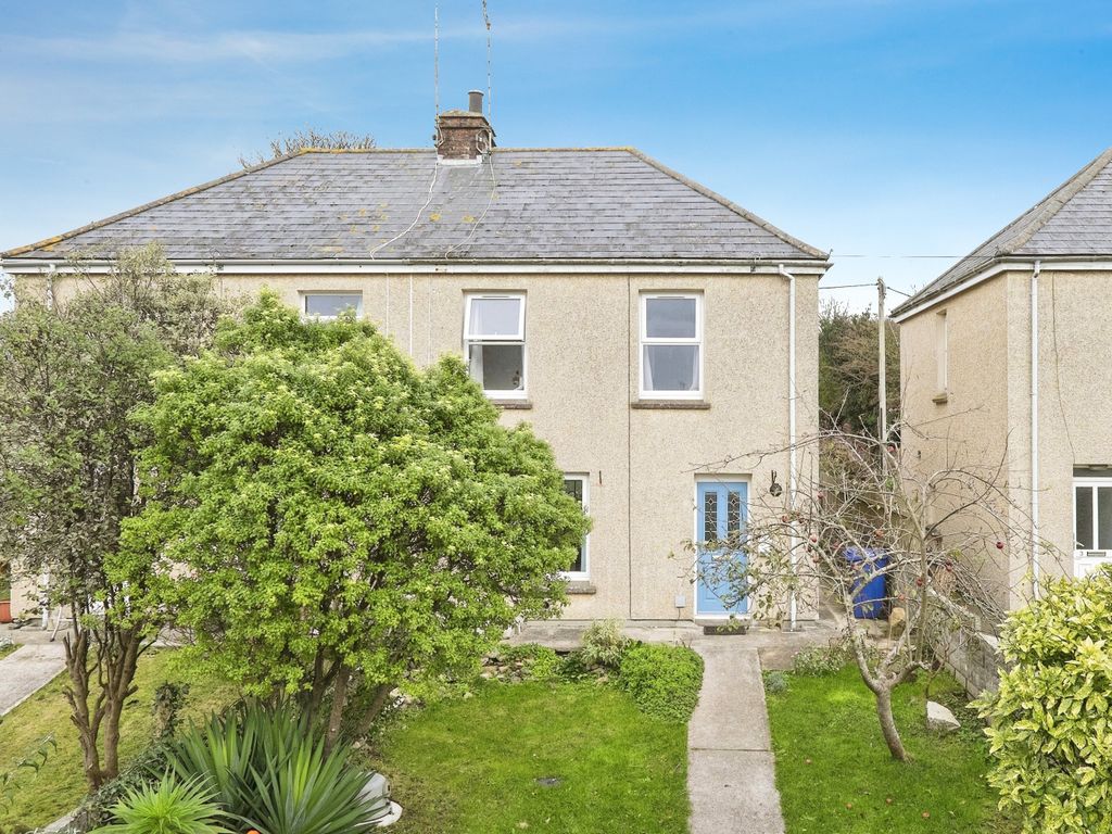 3 bed semidetached house for sale in Valley View, Penzance, Cornwall