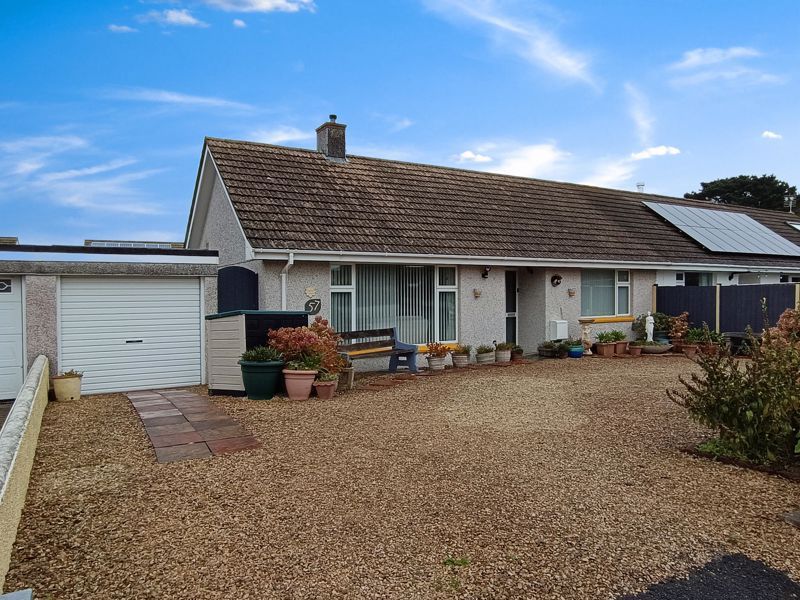 2 bed semidetached bungalow for sale in Mount Close, Tregunnel Park, Newquay TR7, £350,000 Zoopla