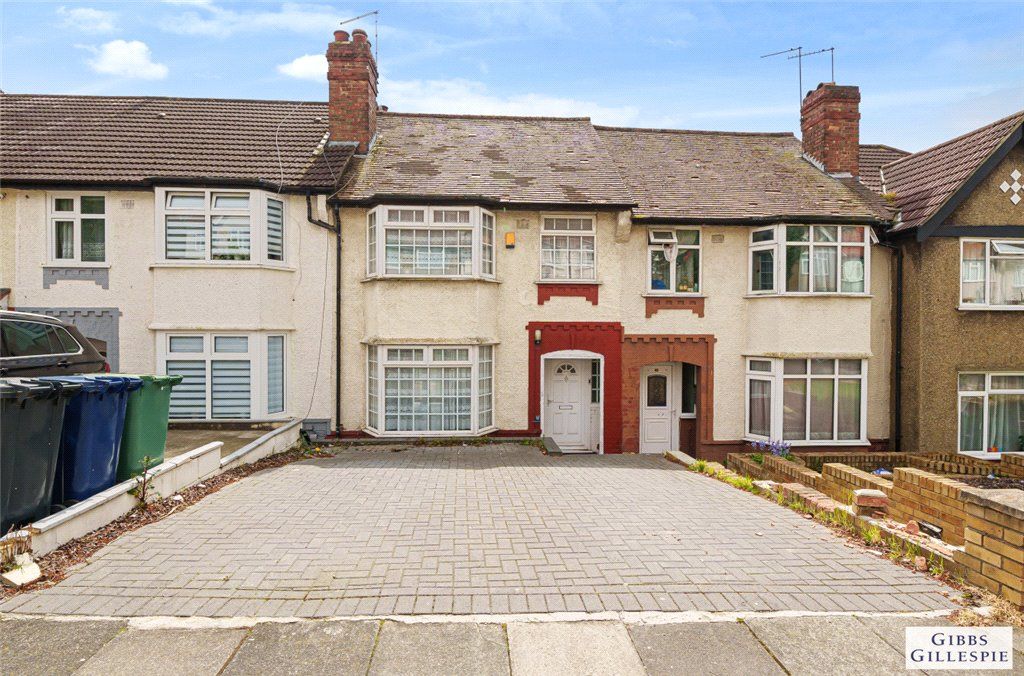 3 bed terraced house for sale in Northwood Gardens, Sudbury Hill