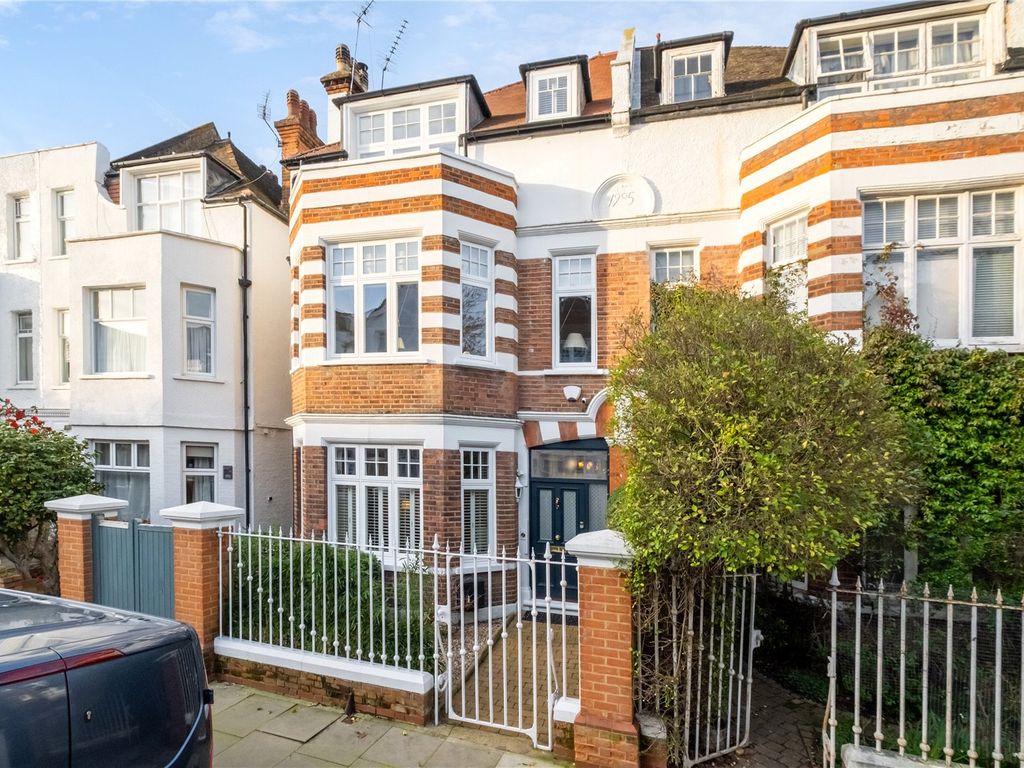4 bed semidetached house for sale in Vaughan Avenue, London W6, £