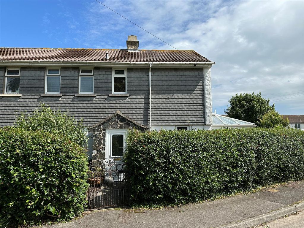 2 bed semidetached house for sale in Glebe Close, Mawgan, Helston TR12