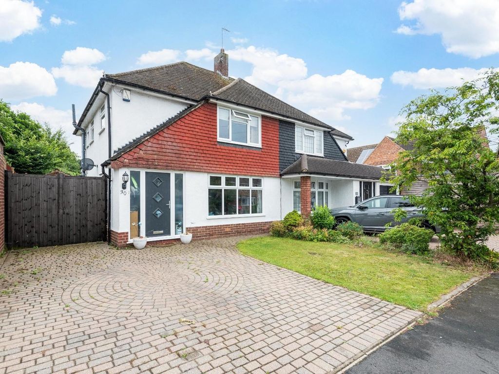 3 bed semidetached house for sale in Gerdview Drive, Dartford DA2, £525,000 Zoopla