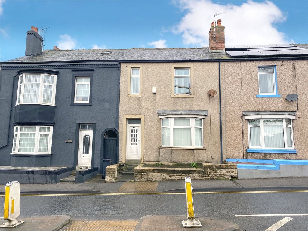 3 bed terraced house to rent in Moss Bay Road, Workington, Cumbria CA14