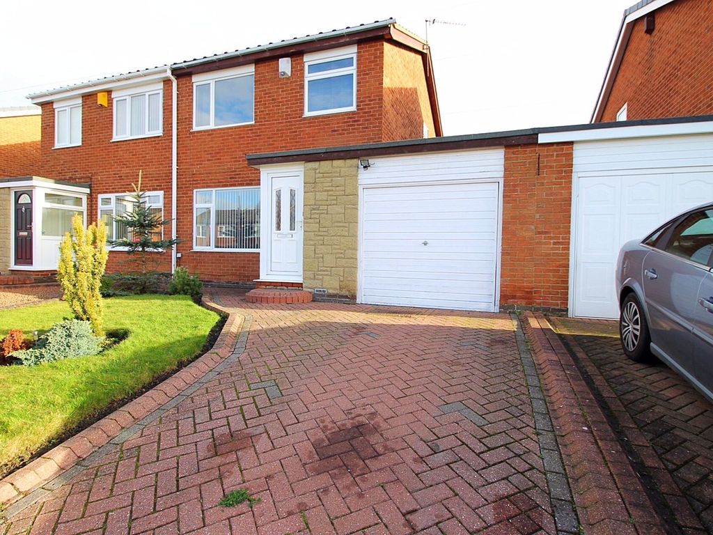 3 bed semidetached house for sale in Ladybank, Newcastle Upon Tyne