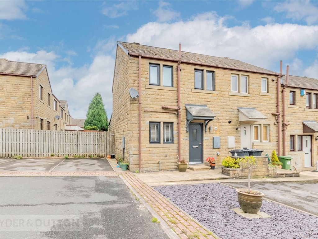 2 bed end terrace house for sale in Bayfield Close, Hade Edge