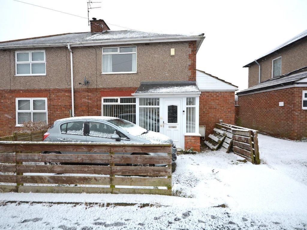 3 bed semidetached house for sale in Dean Gardens, Shildon DL4, £