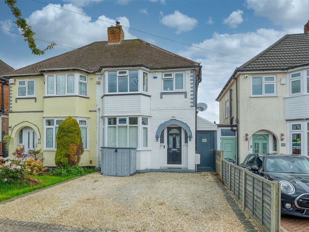 3 bed semidetached house for sale in Dowar Road, Rednal, Birmingham