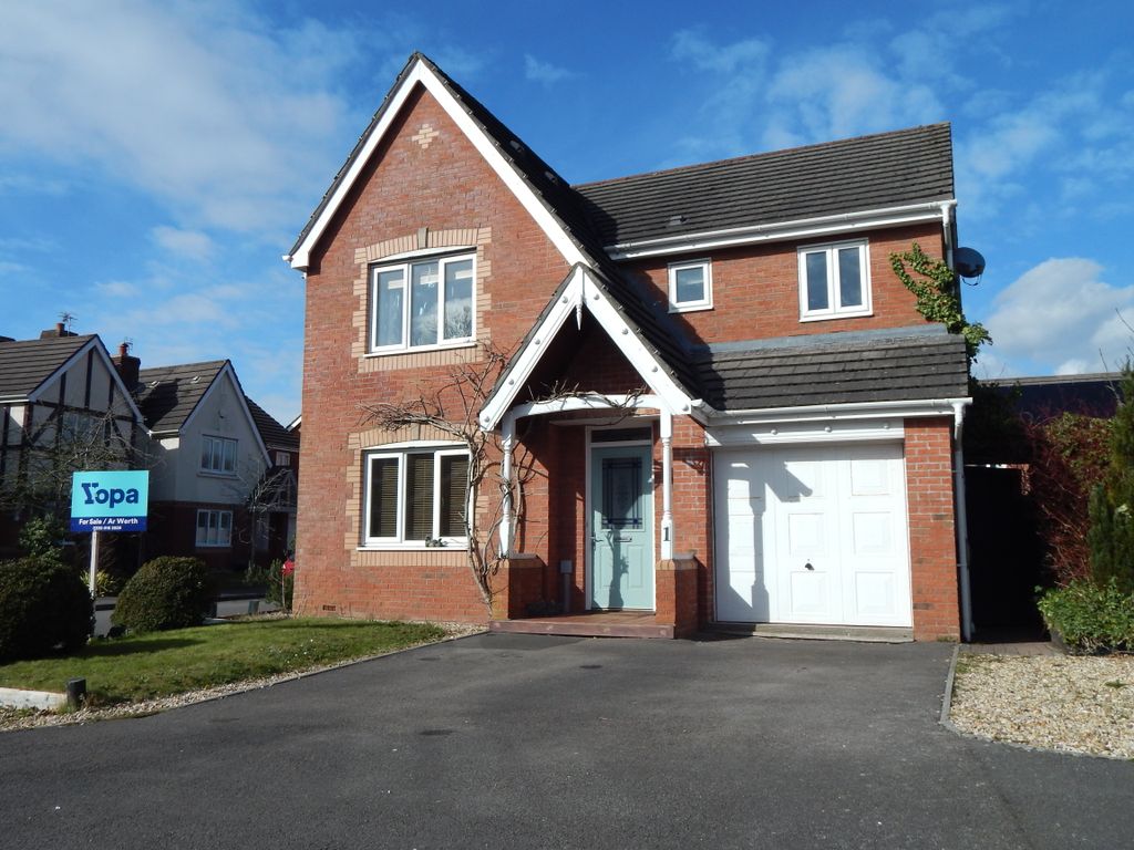 4 bed detached house for sale in Llys Y Ddraenog, Margam, Port Talbot