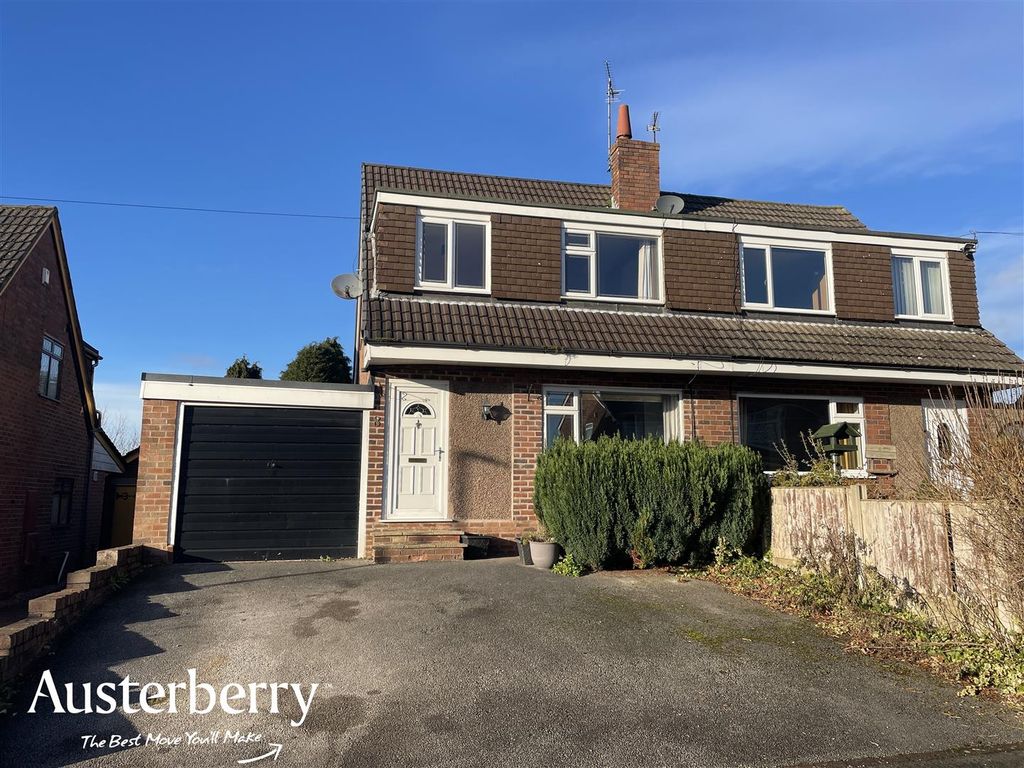 3 bed semidetached house for sale in Road, Forsbrook, StokeOn