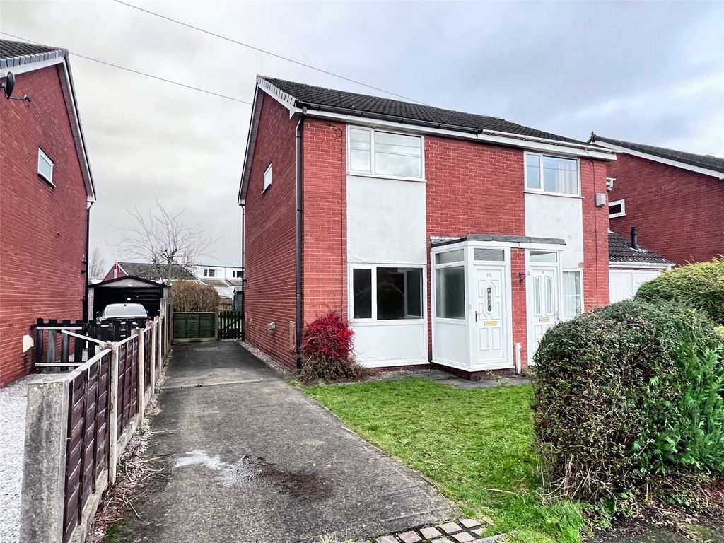 2 bed semidetached house for sale in Fir Trees Crescent, Lostock Hall, Preston, Lancashire PR5