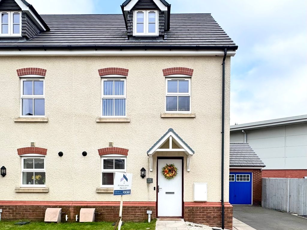 4 bed semidetached house for sale in Y Dolydd, Aberdare CF44, £274,995