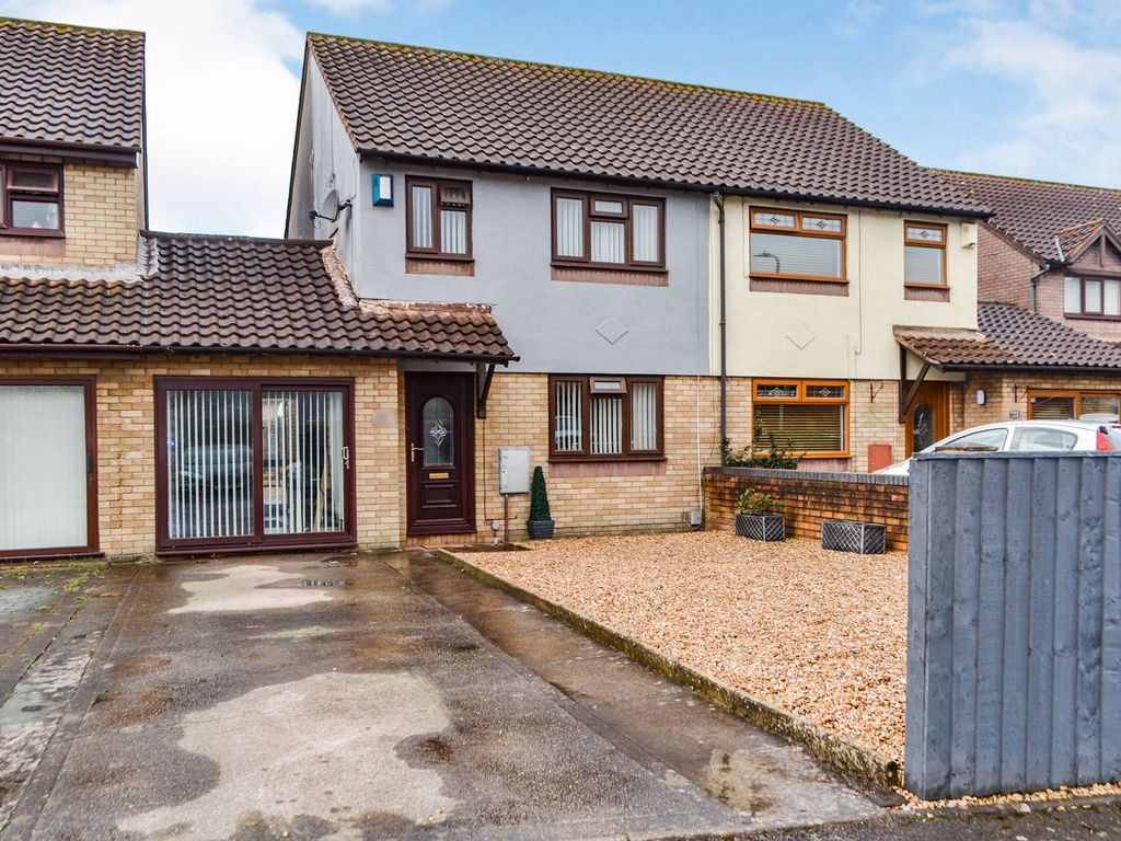 3 bed semidetached house for sale in Harvey Crescent, Aberavon, Port