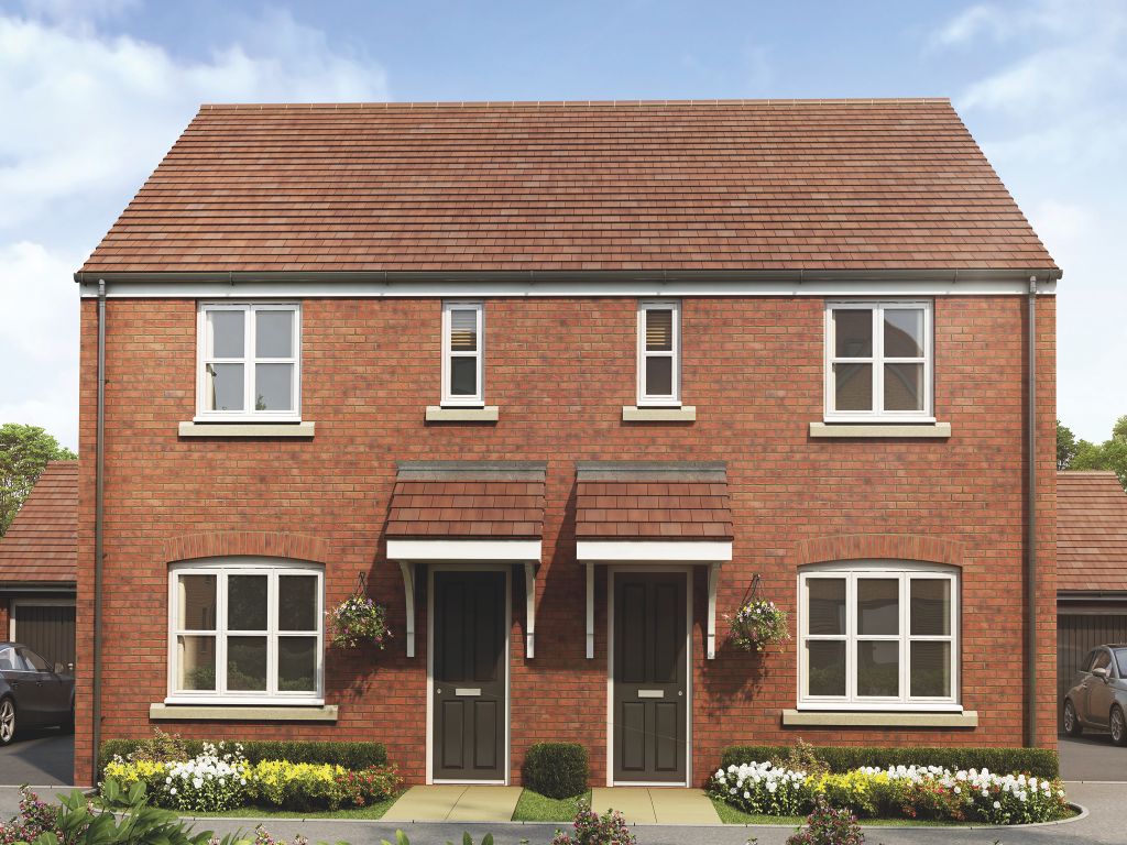 New home, 3 bed end terrace house for sale in "The Barton Special" at