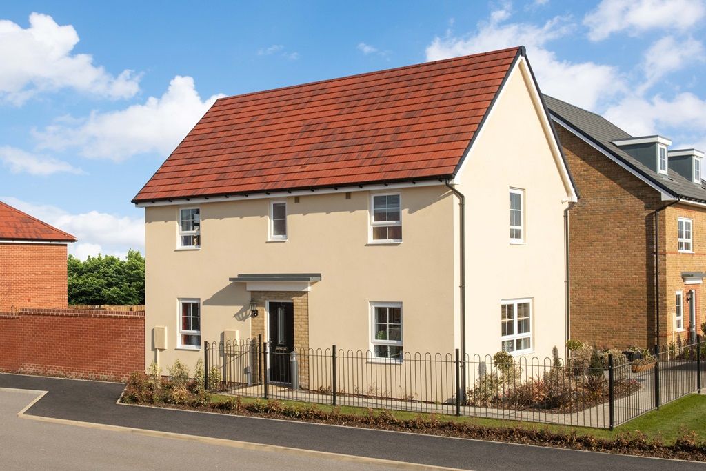 New home, 3 bed detached house for sale in "Redgrave" at Guelder Rose
