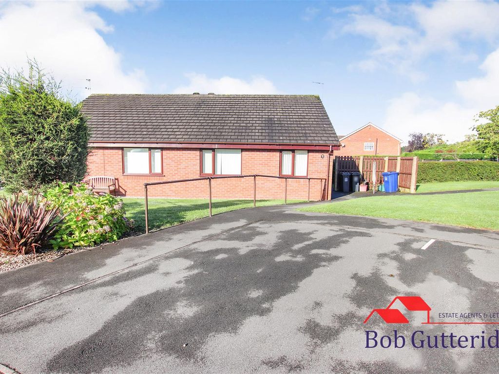 2 bed semidetached bungalow for sale in Churston Close, Westbury Park, Newcastle ST5, £115,000