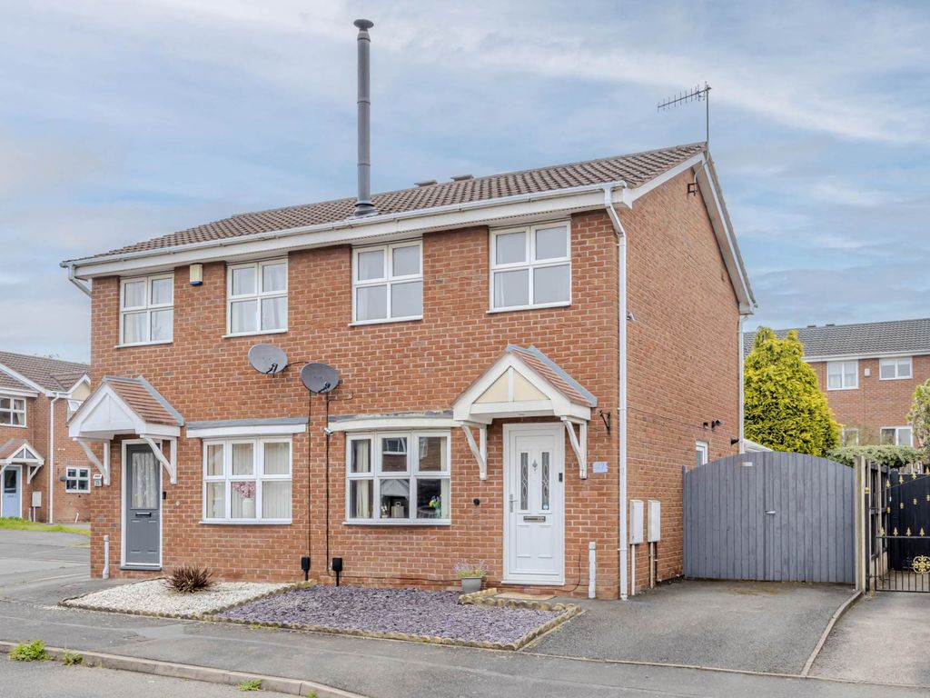 2 bed semidetached house for sale in Althrop Grove, Stoke On Trent ST3