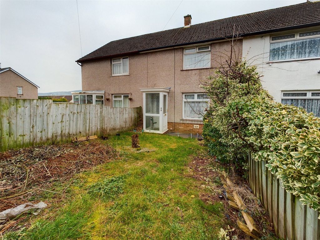 2 bed terraced house for sale in Rother Avenue, Abergavenny