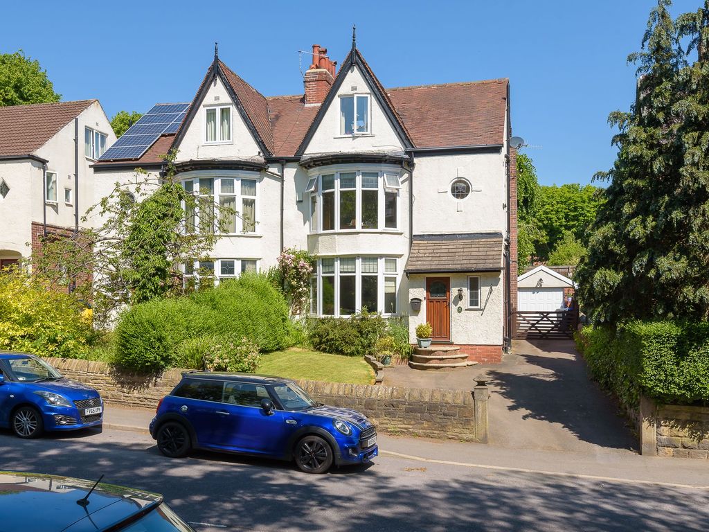4 bed semidetached house for sale in Fulwood Road, Fulwood, Sheffield