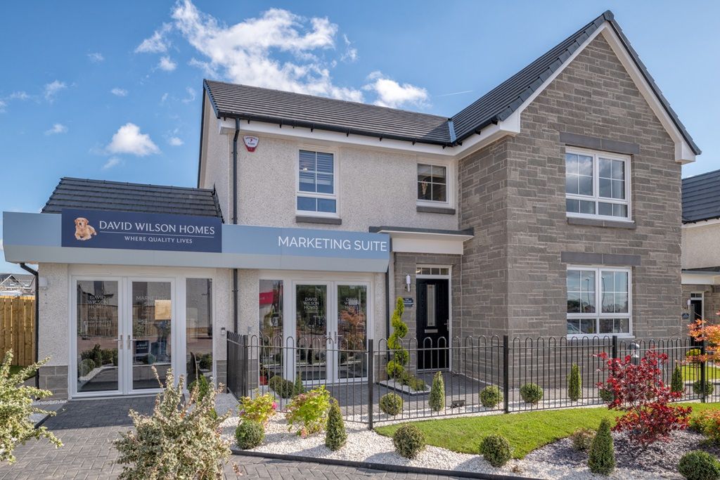 New home, 4 bed detached house for sale in "Falkland" at Carmuirs Drive