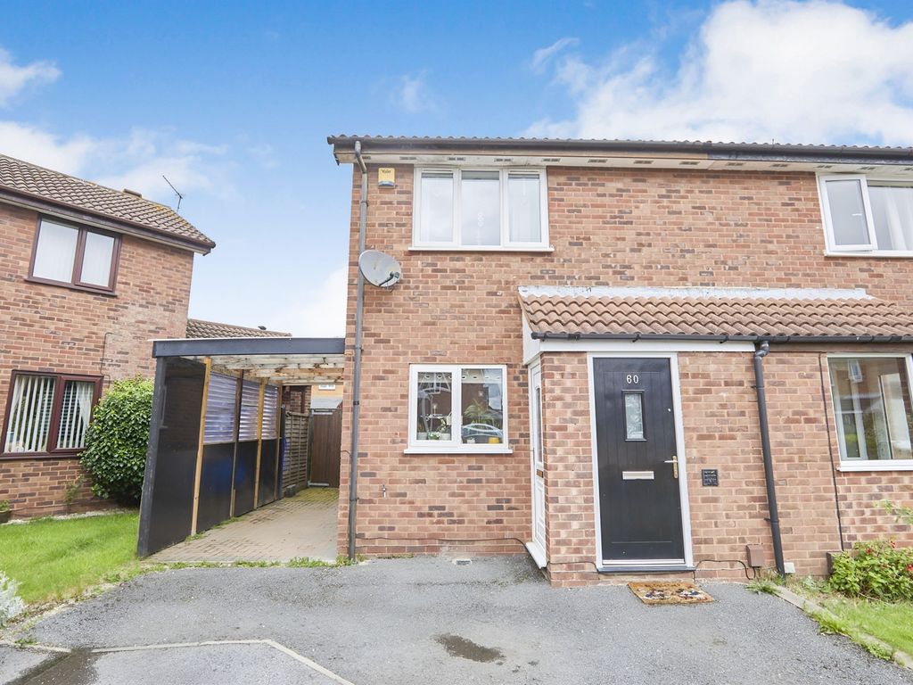 2 bed semidetached house for sale in Hobkirk Drive, Sinfin, Derby DE24