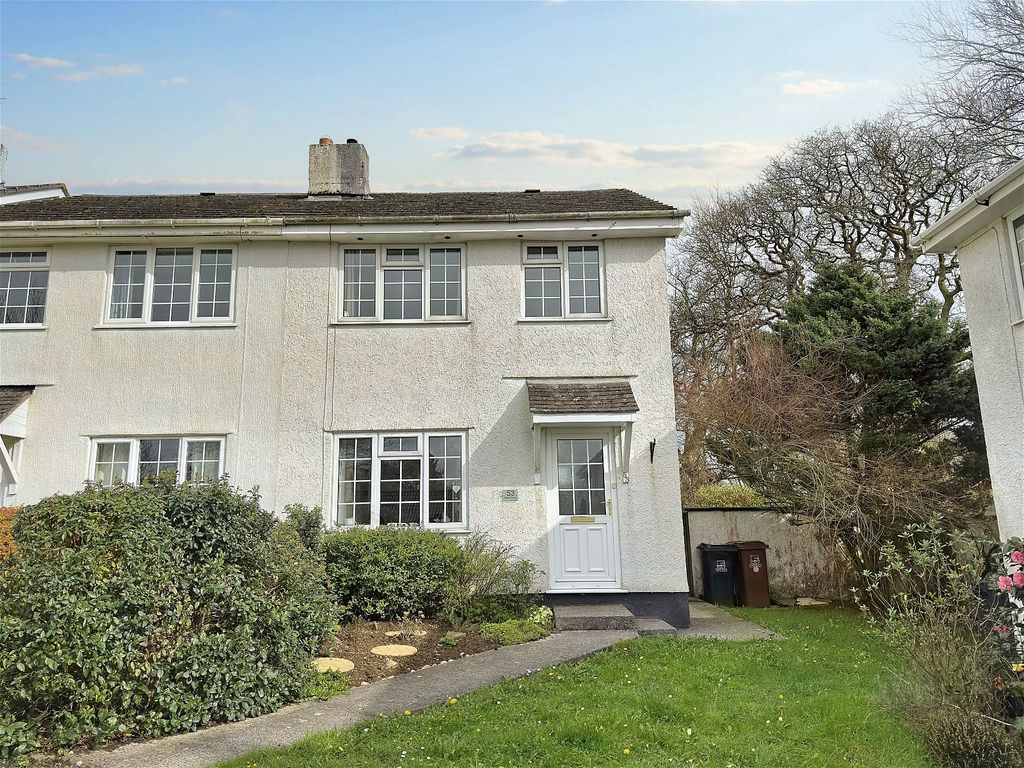 3 bed semidetached house for sale in Torre Close, Ivybridge PL21, £