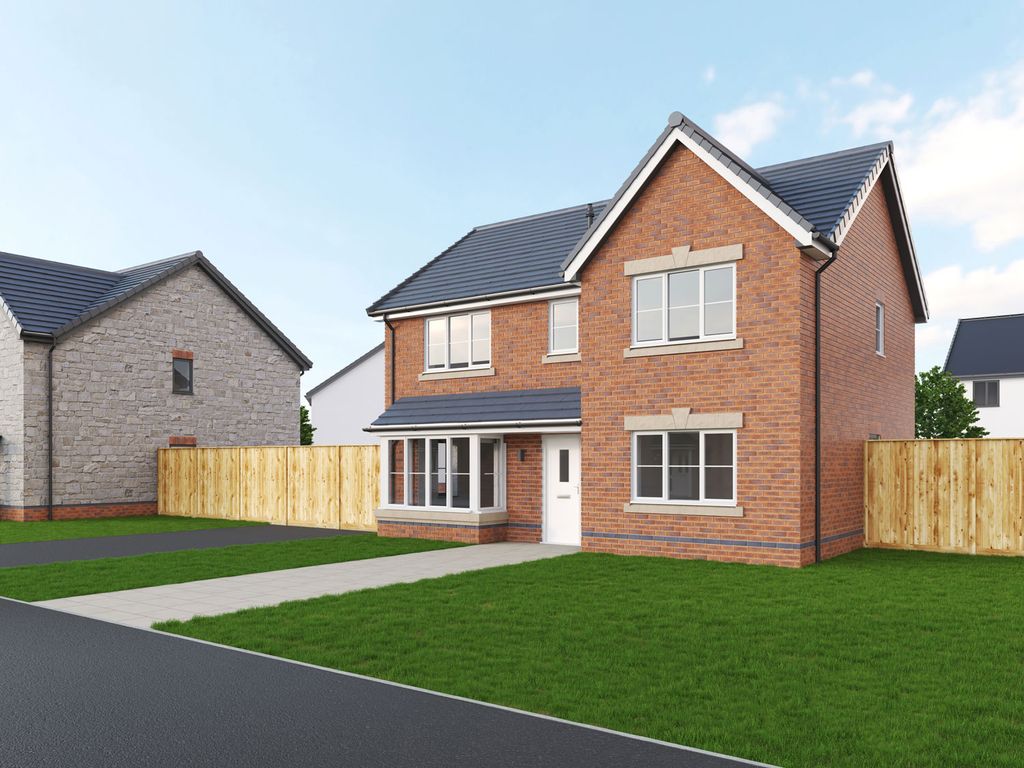 New home, 4 bed detached house for sale in The Newton Sp Hawtin Meadows