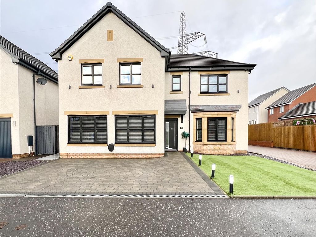 5 bed detached house for sale in Rosehall Drive, Uddingston, Glasgow