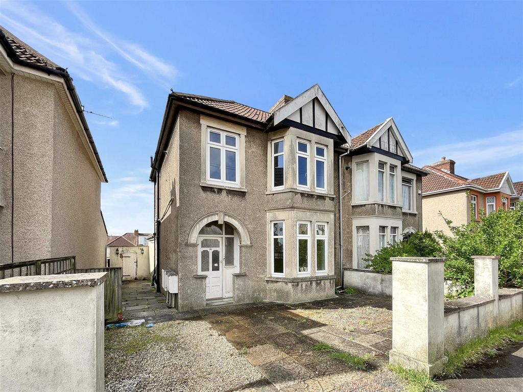 3 bed semidetached house for sale in Grange Avenue, Hanham, Bristol