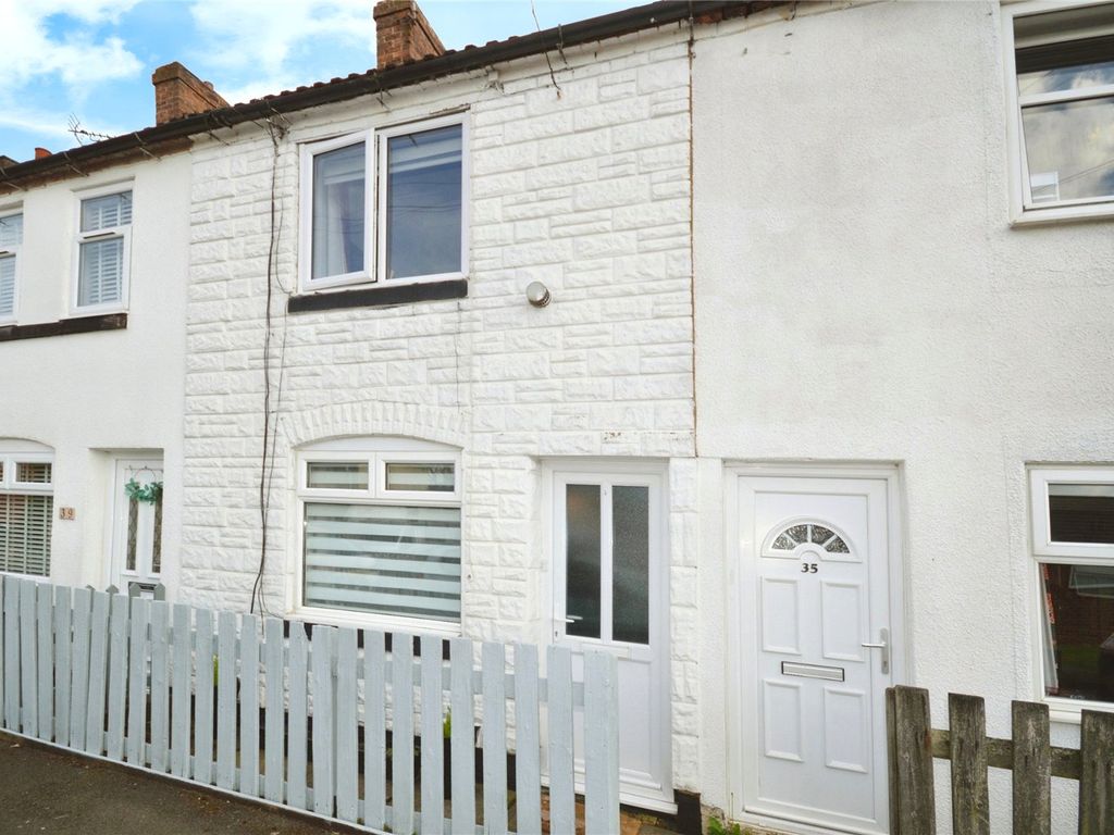 2 bed terraced house for sale in Hall Street, Church Gresley, Swadlincote, Derbyshire DE11, £