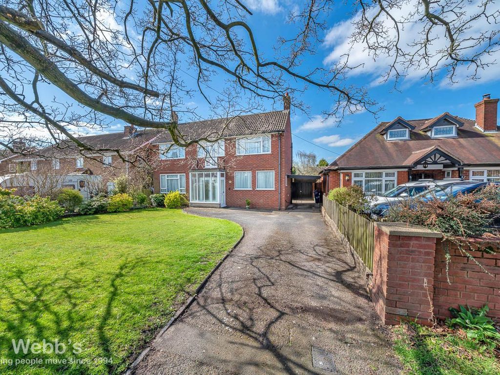3 bed detached house for sale in Longford Road, Cannock WS11, £375,000