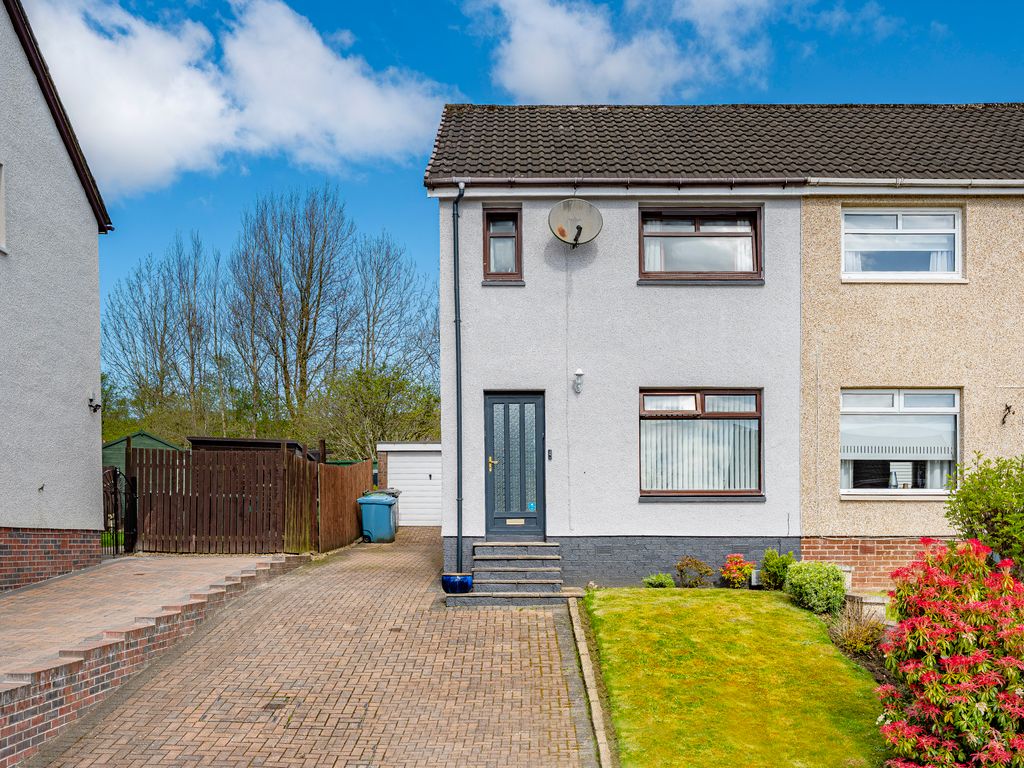 3 bed semidetached house for sale in Gateside Avenue, Kilsyth, Glasgow