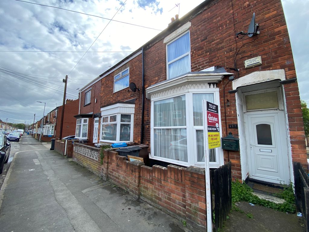 3 bed end terrace house to rent in Worthing Street, Hull HU5, £600 pcm