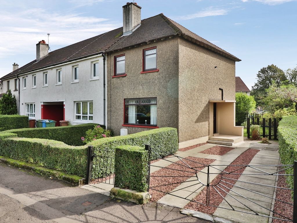 2 bed end terrace house for sale in Dowrie Crescent, Glasgow G53, £125,000 Zoopla