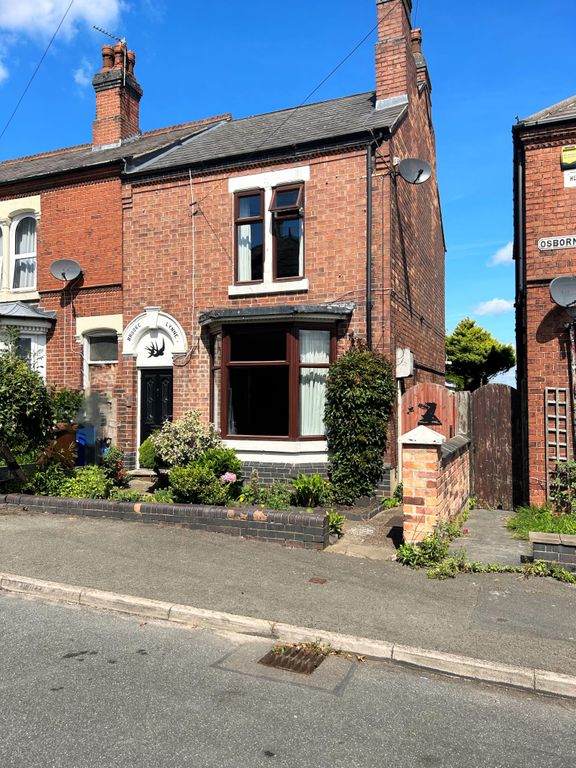 3 bed semidetached house for sale in Osborne Street, BurtonOnTrent