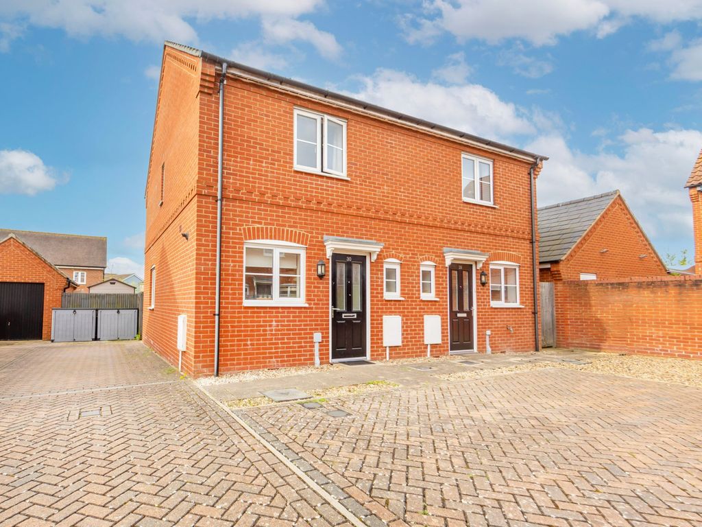 2 bed semidetached house for sale in Verbena Road, Cringleford, Norwich NR4, £230,000 Zoopla