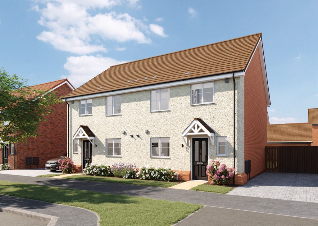 New home, 3 bed semidetached house for sale in "The Elmslie" at