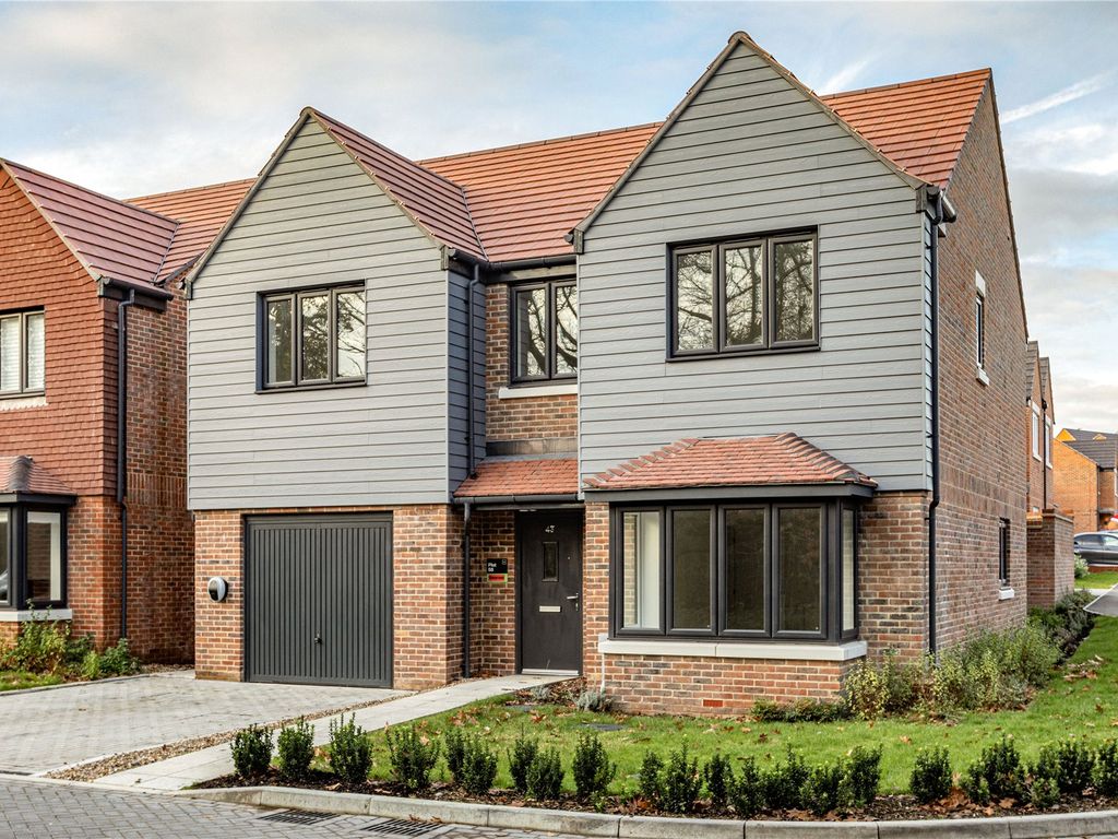 New home, 4 bed detached house for sale in Ottershaw, Chertsey KT16, £