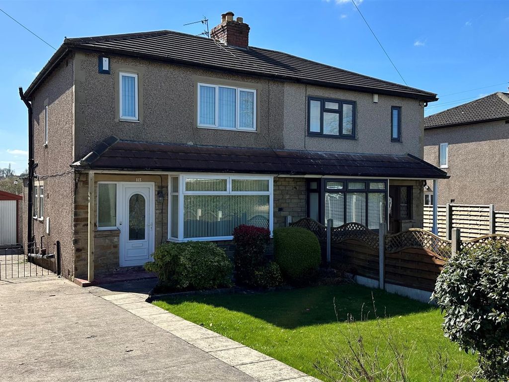 3 bed semidetached house for sale in Wrose Road, Wrose, Bradford BD2