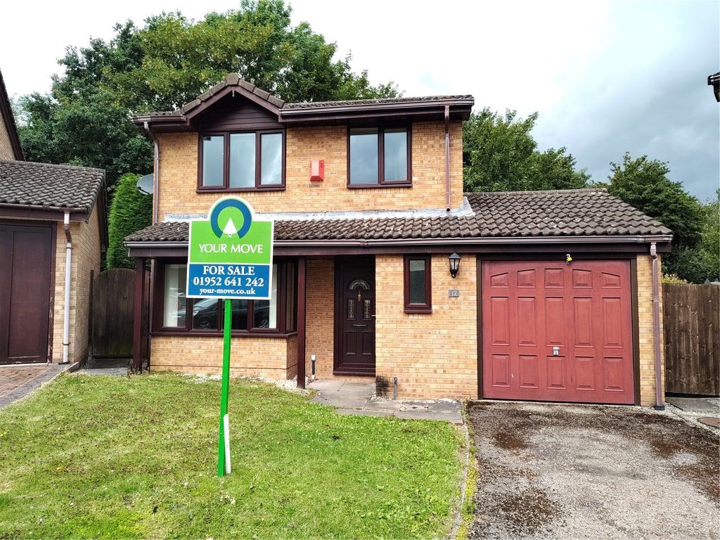 4 bed detached house for sale in Curie Croft, Apley, Telford