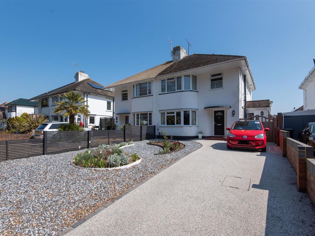 3 bed semidetached house for sale in Sea Lane, GoringBySea, Worthing