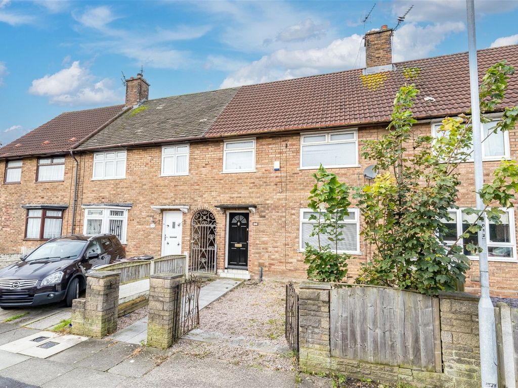 3 bed terraced house for sale in Brookwood Road, Huyton L36, £140,000