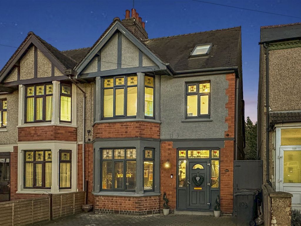 4 bed semidetached house for sale in Leicester Road, Bedworth CV12, £300,000 Zoopla