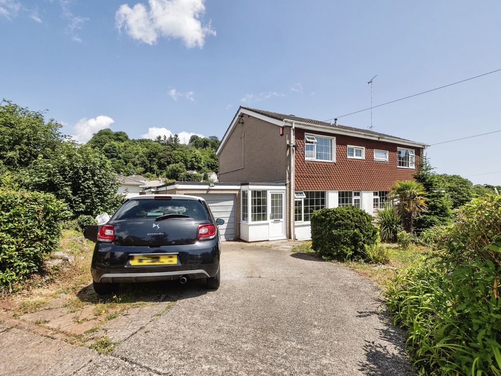 3 bed semidetached house for sale in Peasland Road, Torquay, Devon TQ2