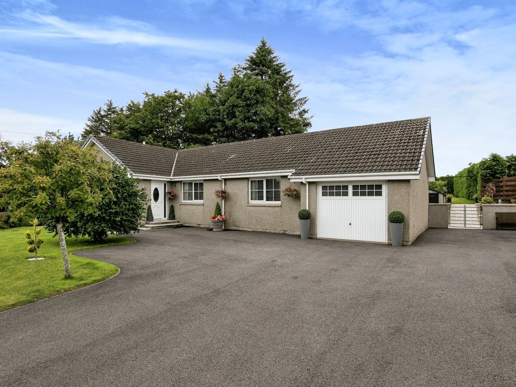 4 bed detached bungalow for sale in Meikle Wartle, Inverurie AB51, £