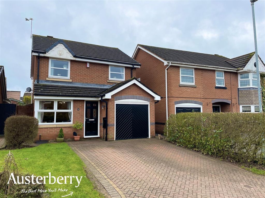 3 bed detached house for sale in Constable Close, Meir Park, StokeOn