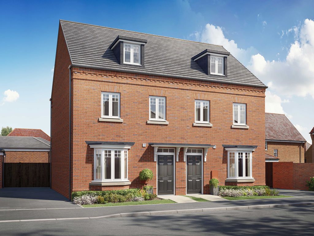 New home, 3 bed semidetached house for sale in "Pavey" at Parliament