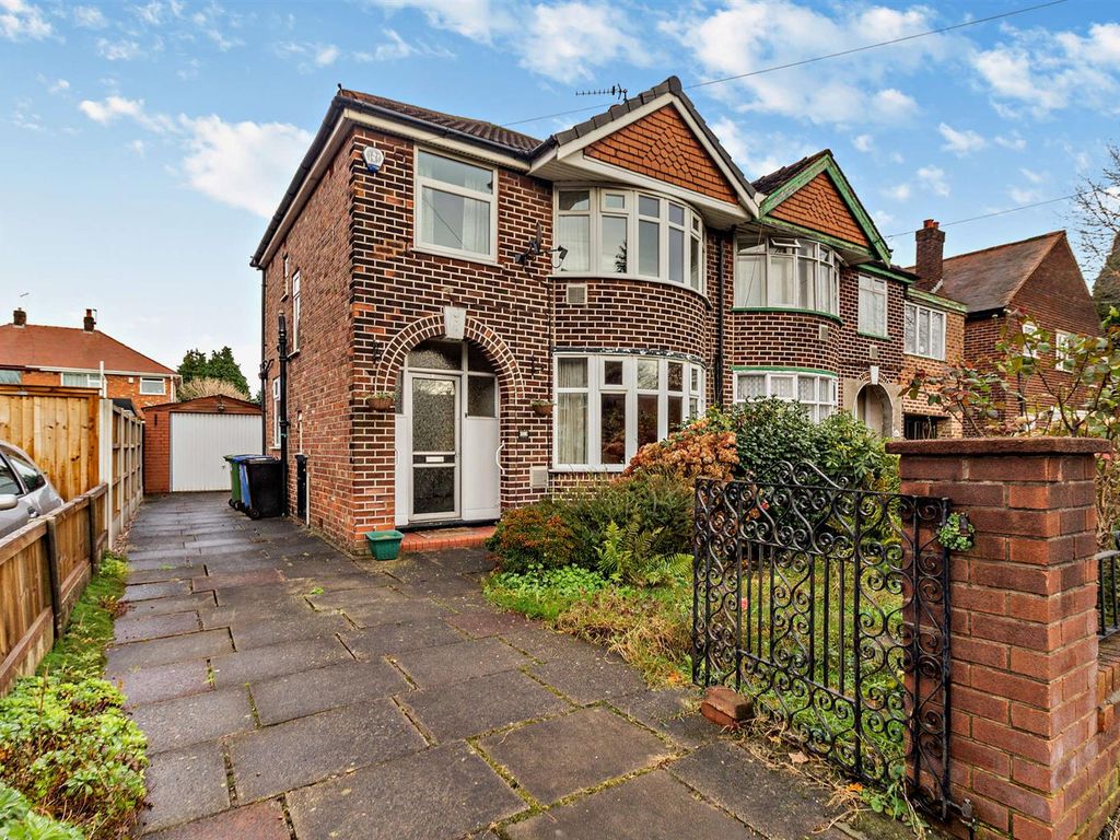 3 bed semi-detached house for sale in Abingdon Road, Urmston ...